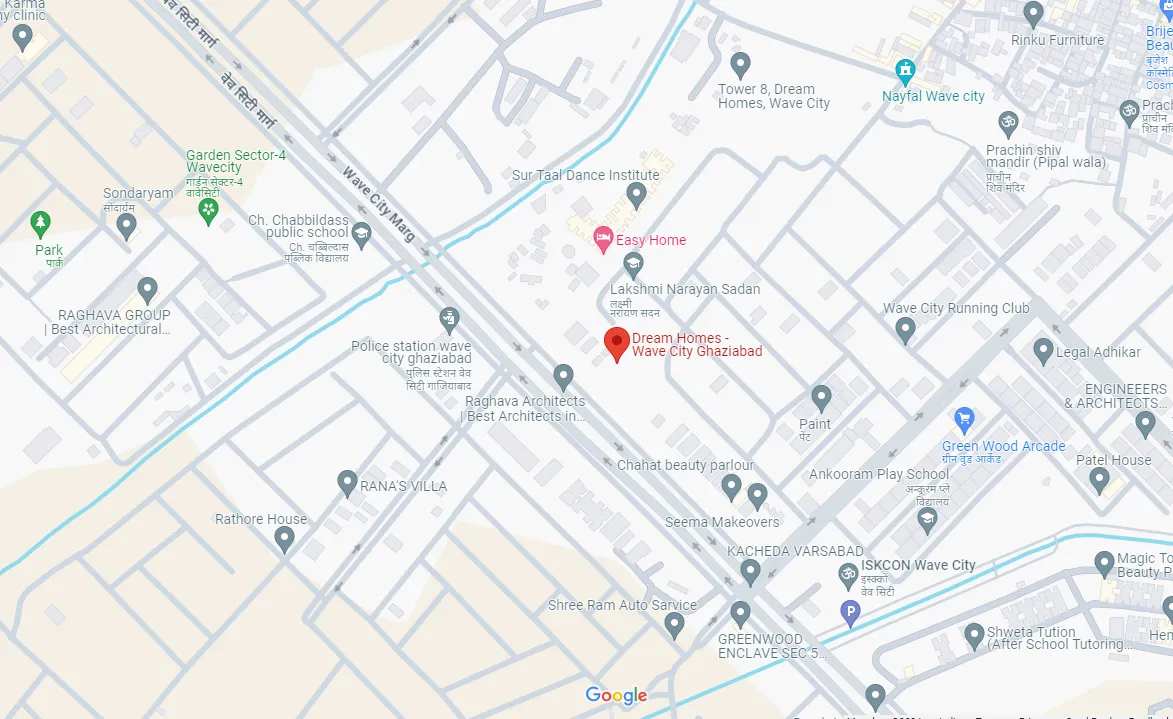 Wave Dream Homes Location Map